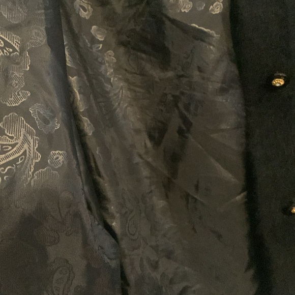 Angora Lambswool Jacket Vintageage Blackk Size Small Mint Condition Soft Cozy - Picture 9 of 12